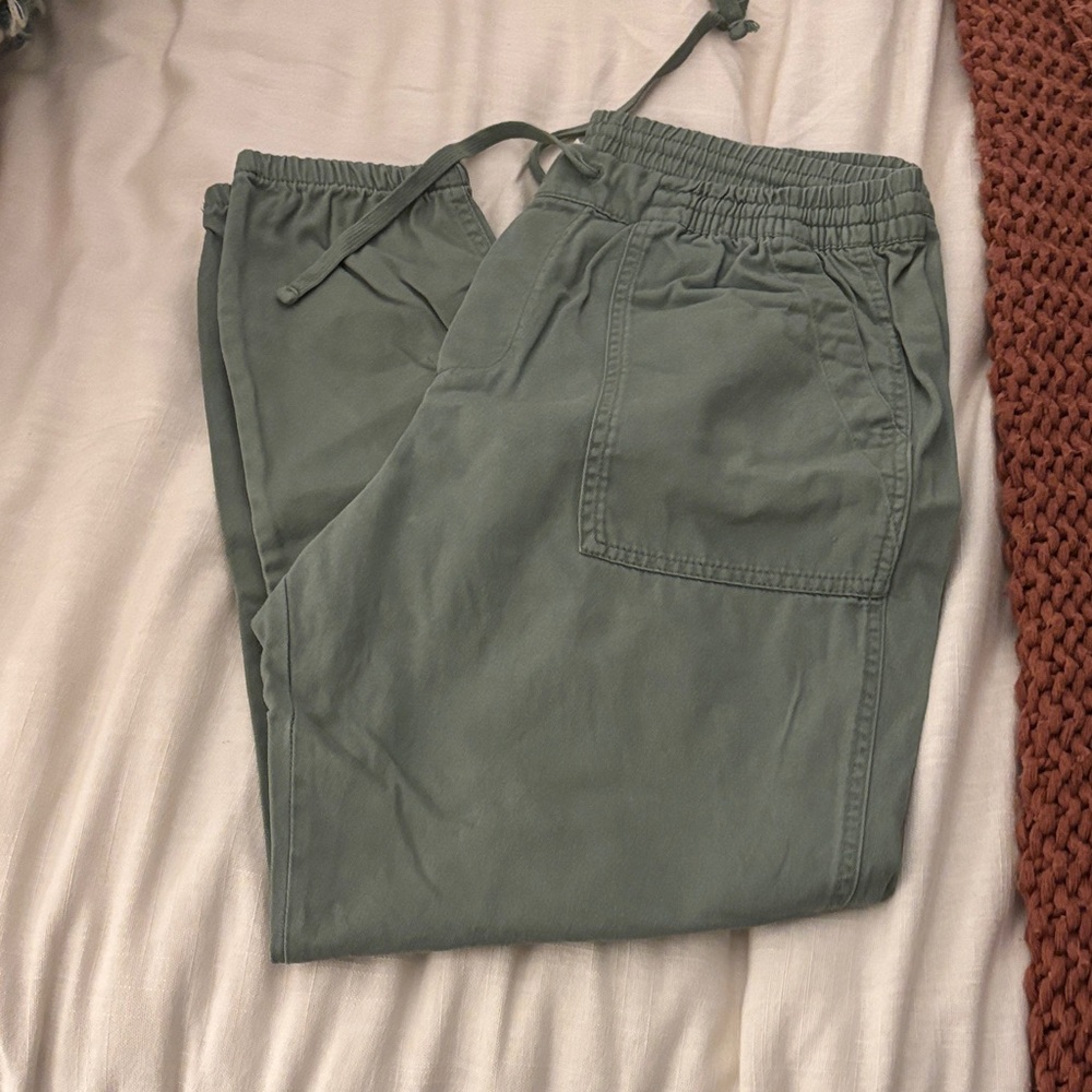 GAP Cotton Jogger Pant - Sage Green
